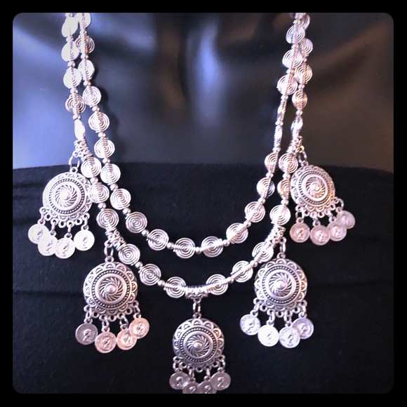 Jewelry - New with tag handmade coins necklace